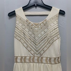 Long Creme Dress